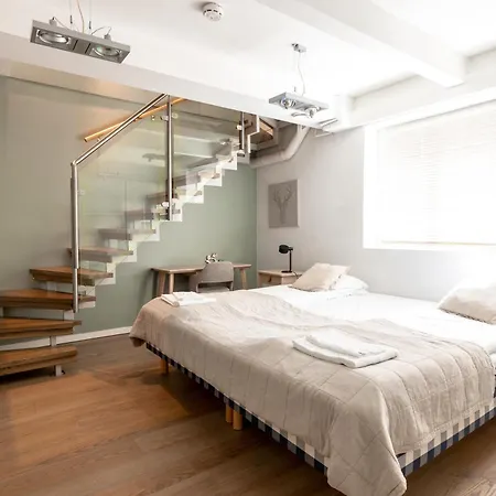 Apartmán 2ndhomes Unique 2-story With Sauna & Helsinky